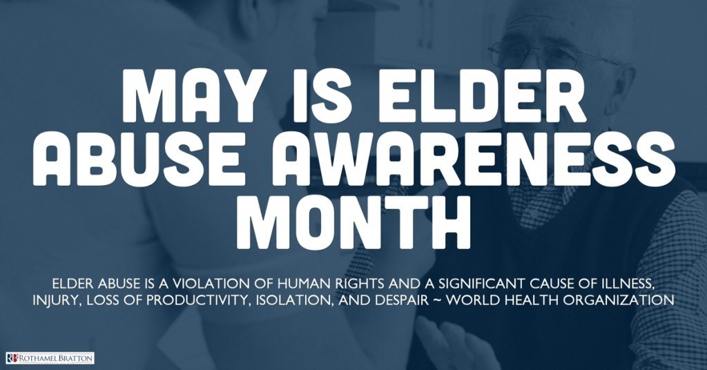 Elder Abuse Awareness Month