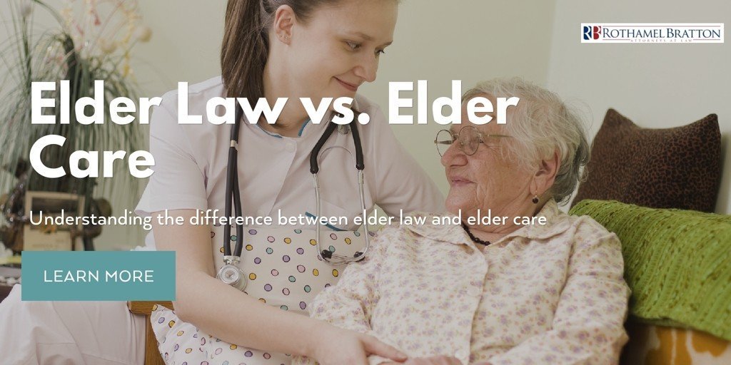 Elder Law vs Elder Care